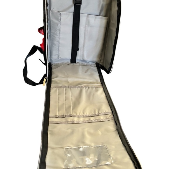 Spider-Man Large Backpack Weekend Bag Sleepover Travel School Foldable Pockets - Picture 6 of 7